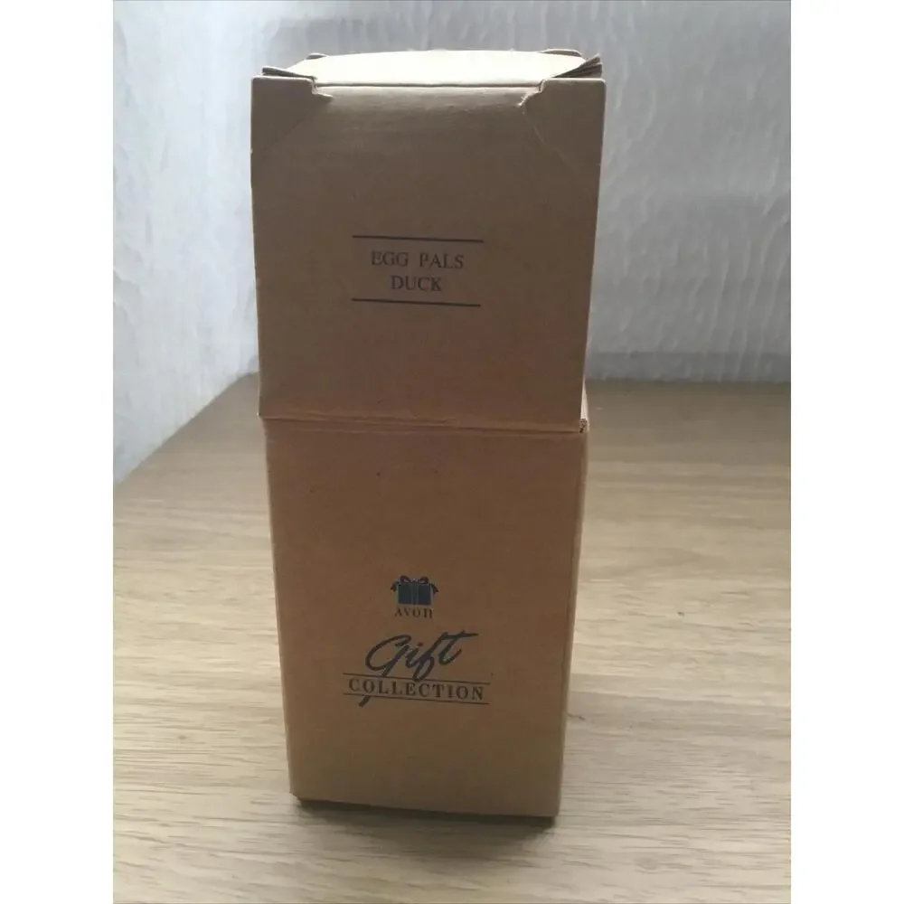 1997 Vintage Avon Egg Pals Duck‎ Figurine With Box SKU U214